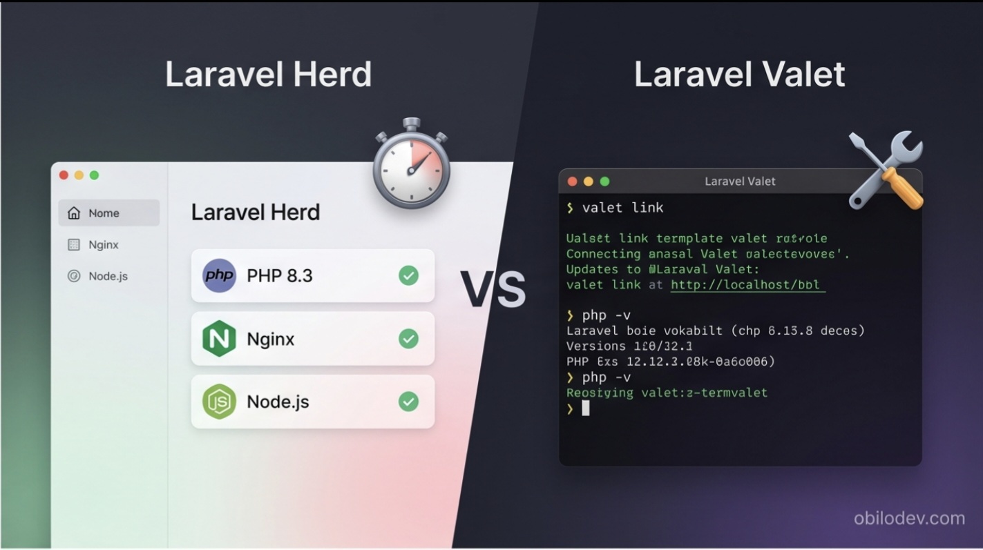 Laravel Herd vs. Laravel Valet